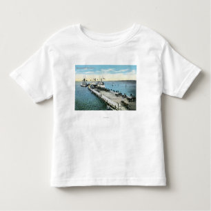 Kai-Ansicht am neuen Hafen Kleinkind T-shirt