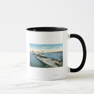 Kai-Ansicht am neuen Hafen Tasse
