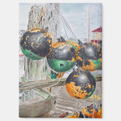 Kai-Anstoß Kunst Magnet (Vorderseite)