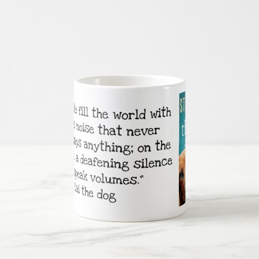 Kai-Dog-Quote Nr. 3 Tasse (Mittel)