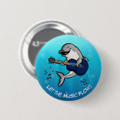 Kai Dolphins Musikalischer Glücksknopf - 'Lasst di Button (Vorne & Hinten)