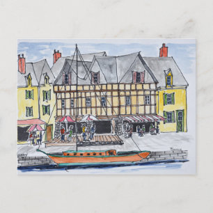 Kai Franklin, Saint-Goustan   Auray, Bretagne Postkarte