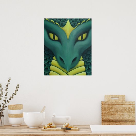 Kai Guardian Dragon Poster (Küche)