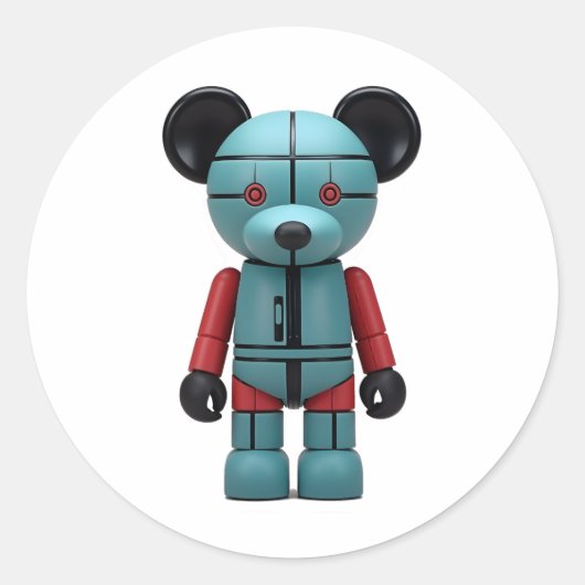 Kai in der Erholung Runder Aufkleber (Vorderseite)