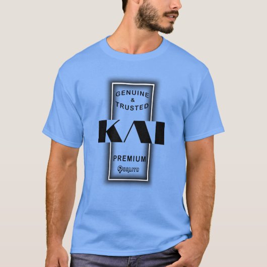 Kai Name Personalisiert Name Kai Genuine T-Shirt (Vorderseite)