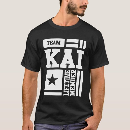 Kai Personalisiert Name Geburtstagsgeschenk T-Shirt (Vorderseite)