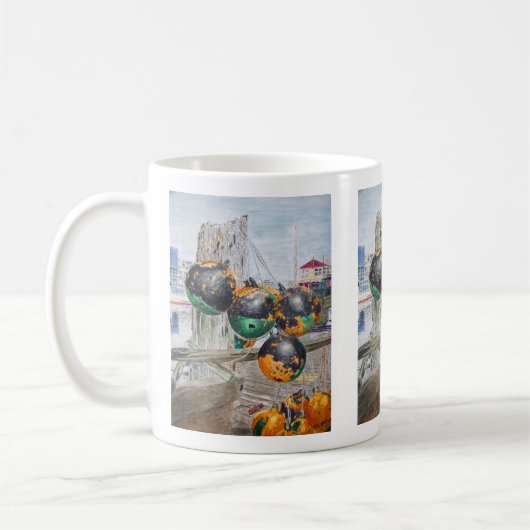 Kai Stoßdämpfer Kunstwerk Kaffeetasse (Links)