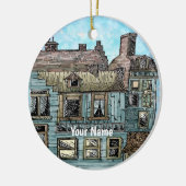 Kai Szene 2 Keramik Ornament (Links)