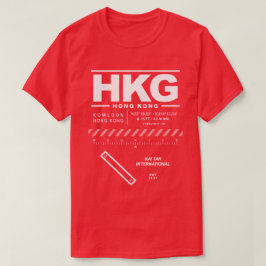 Kai Tak Internationaler Flughafen HKG T - Shirt