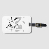 KAI-Your firstname in Japanese Kanji Gepäckanhänger (Vorderseite (Horizontal))