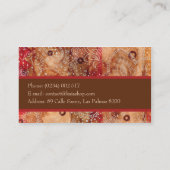 Kaïa Business Card Visitenkarte (Rückseite)