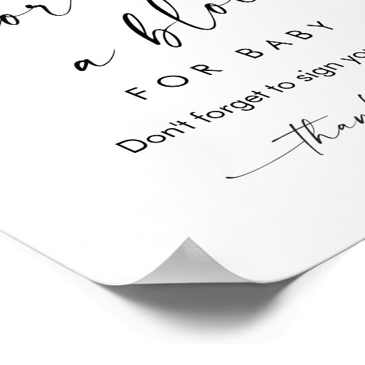 KAIA Dekorieren ein Block Baby Duwer Game-Zeichen Poster (Ecke)