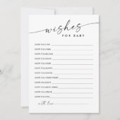 KAIA wünscht sich eine Babyberatungskarte Einladung (Vorderseite)