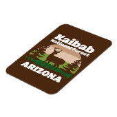 Kaibab National Forest Arizona Magnet (Linke Seite)
