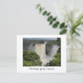 Kaieteur Falls Postcard Postkarte (Stehend Vorderseite)