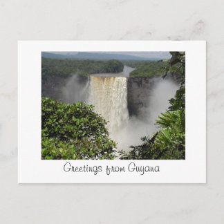 Kaieteur Falls Postcard Postkarte