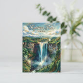 Kaieteur-Wasserfall Guyana Postkarte (Stehend Vorderseite)