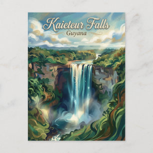 Kaieteur-Wasserfall Guyana Postkarte