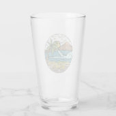 Kaihalulu Beach Hawaii Vintag Glas (Rückseite)