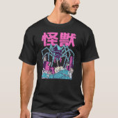 Kaiju Anime Japanese Monster Spider City Attack Cu T-Shirt (Vorderseite)