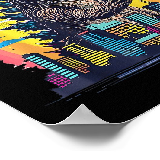 Kaiju Birthday Shirt Monster Movie Bday Dekoration (Ecke)