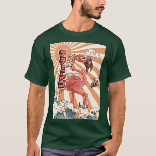 Kaiju Flamingo Japanisches Monstergeschenk1 T-Shirt