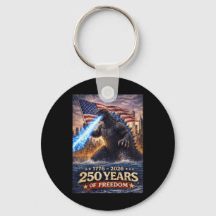 Kaiju-Monster Japan 250 Jahre 1776 2026 4.  Schlüsselanhänger