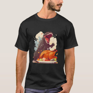 Kaiju Monsters tun Alltägliche Dinge Hangry Kaiju T-Shirt