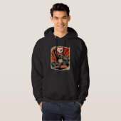 Kaiju Sloth Monster Creature Attack Japan City Hoodie (Vorne ganz)