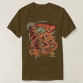 Kaiju Spaghetti T-Shirt (Design vorne)
