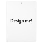 Kaiko the Kokeshi "Child" Klemmbrett (Rückseite)