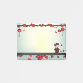 Kaiko the Kokeshi "Child" Post-it Klebezettel