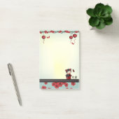 Kaiko the Kokeshi "Child" Post-it Klebezettel (Büro)