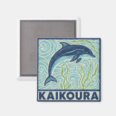 Kaikoura Neuseeland Delphin Reise Magnet (Vorderseite/Rückseite)