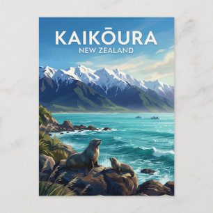 Kaikōura Neuseeland Postkarte