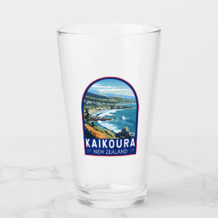 Kaikoura Neuseeland Reise Kunst Vintage Glas