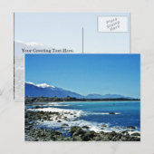 Kaikoura Range, Südinsel Postkarte (Vorne/Hinten)