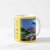 Kailash, Heiliger Berg, Tibet - Himalaya Kaffeetasse (VorderseiteRechts)