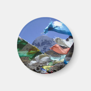 Kailash, Heiliger Berg, Tibet - Himalaya Magnet