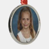 Kaileys Gewohnheit Silbernes Ornament (Rechts)