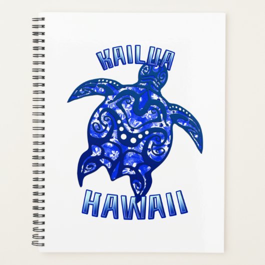 Kailua Hawaii Vacation Tribal Turtle Planer (Vorderseite)