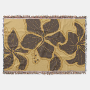 Kailua Hibiscus Hawaiian Floral Wurfdecke Decke