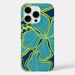 Kailua Hibiscus Hawaiian Oversized Floral iPhone 16 Pro Hülle