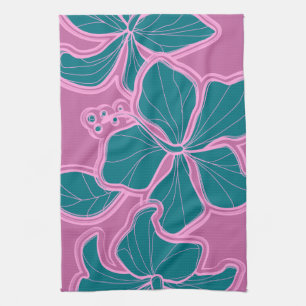 Kailua Hibiskus Hawaiian Küchenhandtuch Geschirrtuch