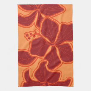Kailua Hibiskus Hawaiian Küchenhandtuch Handtuch