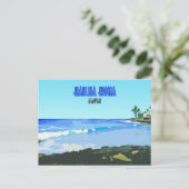 Kailua Kona Big Island Hawaii Vintag Postkarte (Stehend Vorderseite)