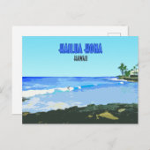 Kailua Kona Big Island Hawaii Vintag Postkarte (Vorne/Hinten)