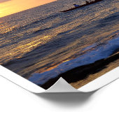 Kailua-Kona Hawaii Collage 20 x 16 Poster (Ecke)