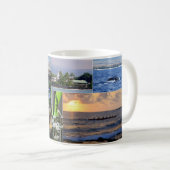 Kailua Kona Hawaii Collage Tasse (VorderseiteRechts)