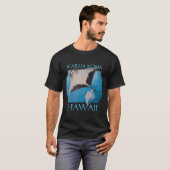 Kailua Kona Hawaii Manta Rays Sea Rays Ocean T-Shirt (Vorne ganz)